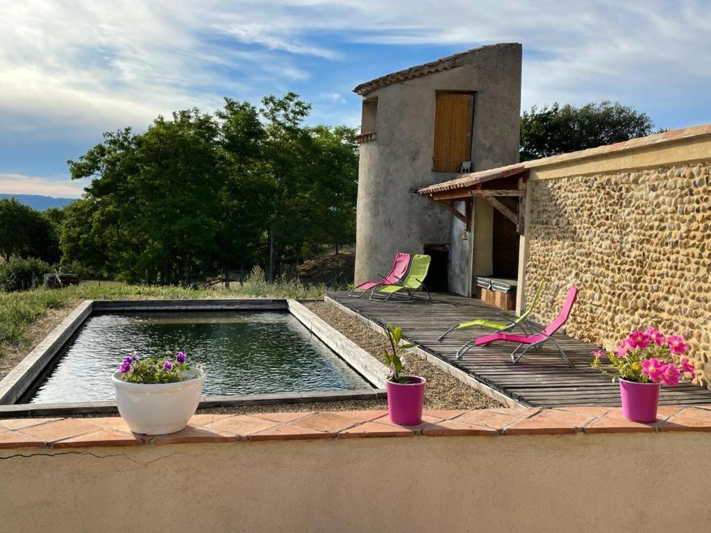 Chambre A La Ferme Au Milieu Des Lavandes Valensole Luaran gambar
